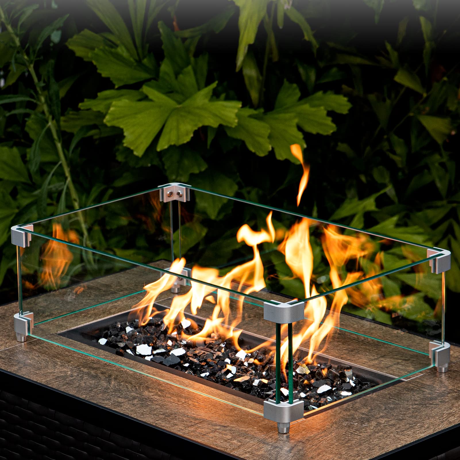 GASPRO 1/2-inch glass for propane flames, designed to resist high heat