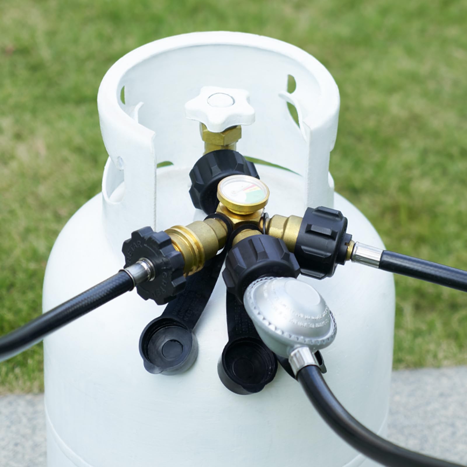 GASPRO durable-brass finish signals premium build quality and longevity.