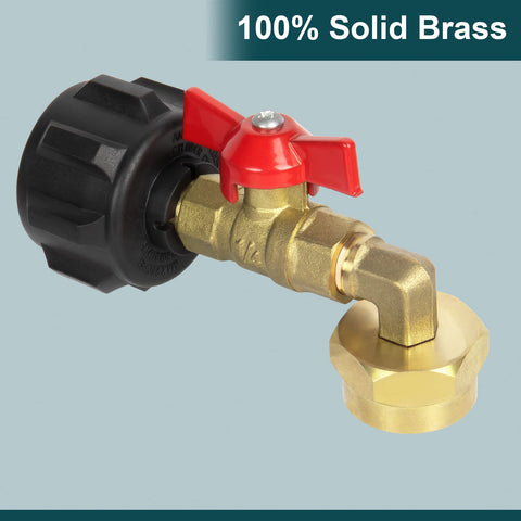 GasPro QCC-1 1-inch-20 female thread for compatibility with common tanks.