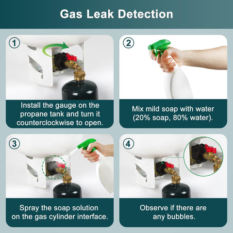 GasPro corrosion-resistant brass ensures long-lasting performance and sealing.