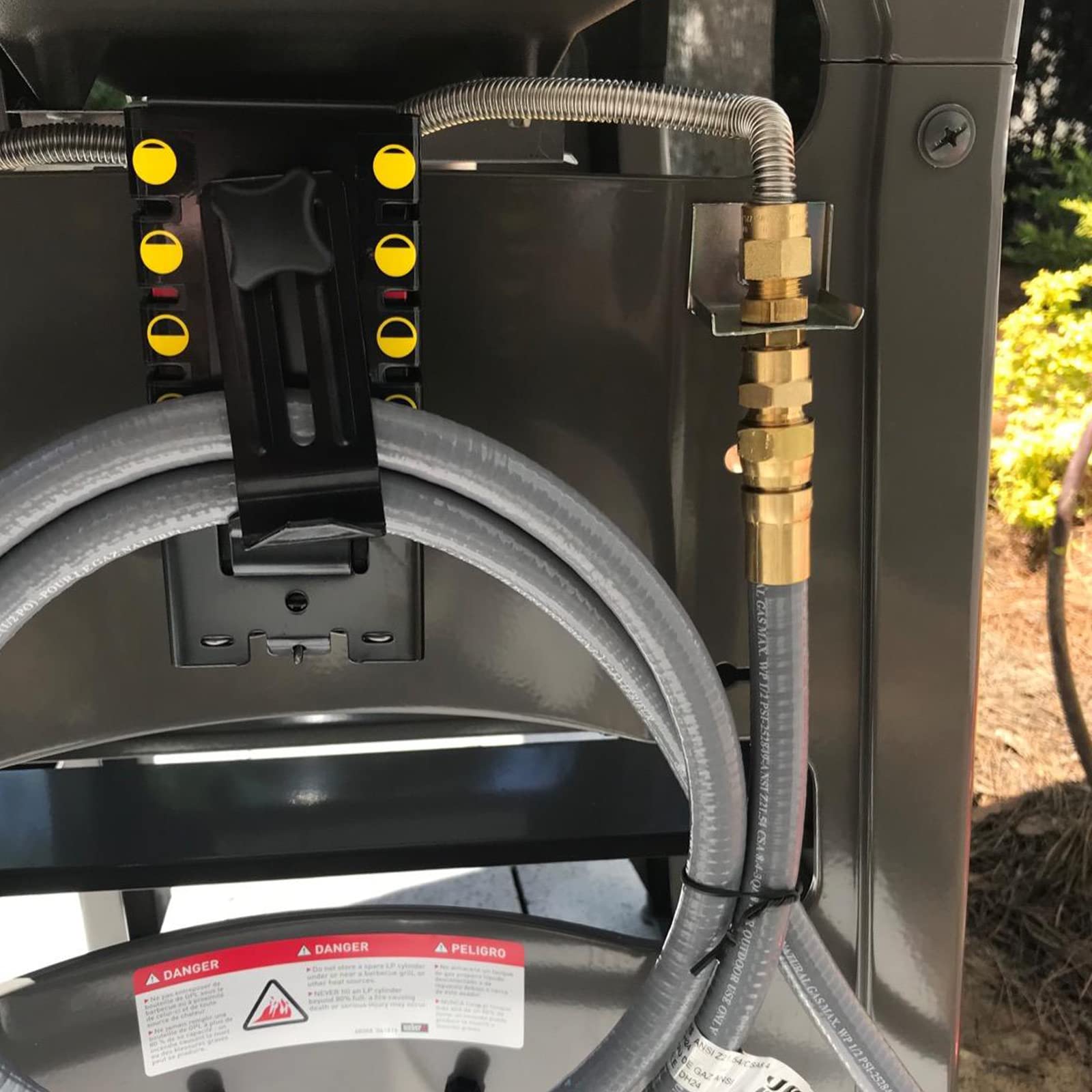 GasPro compatibility with Weber grills enables seamless installation.