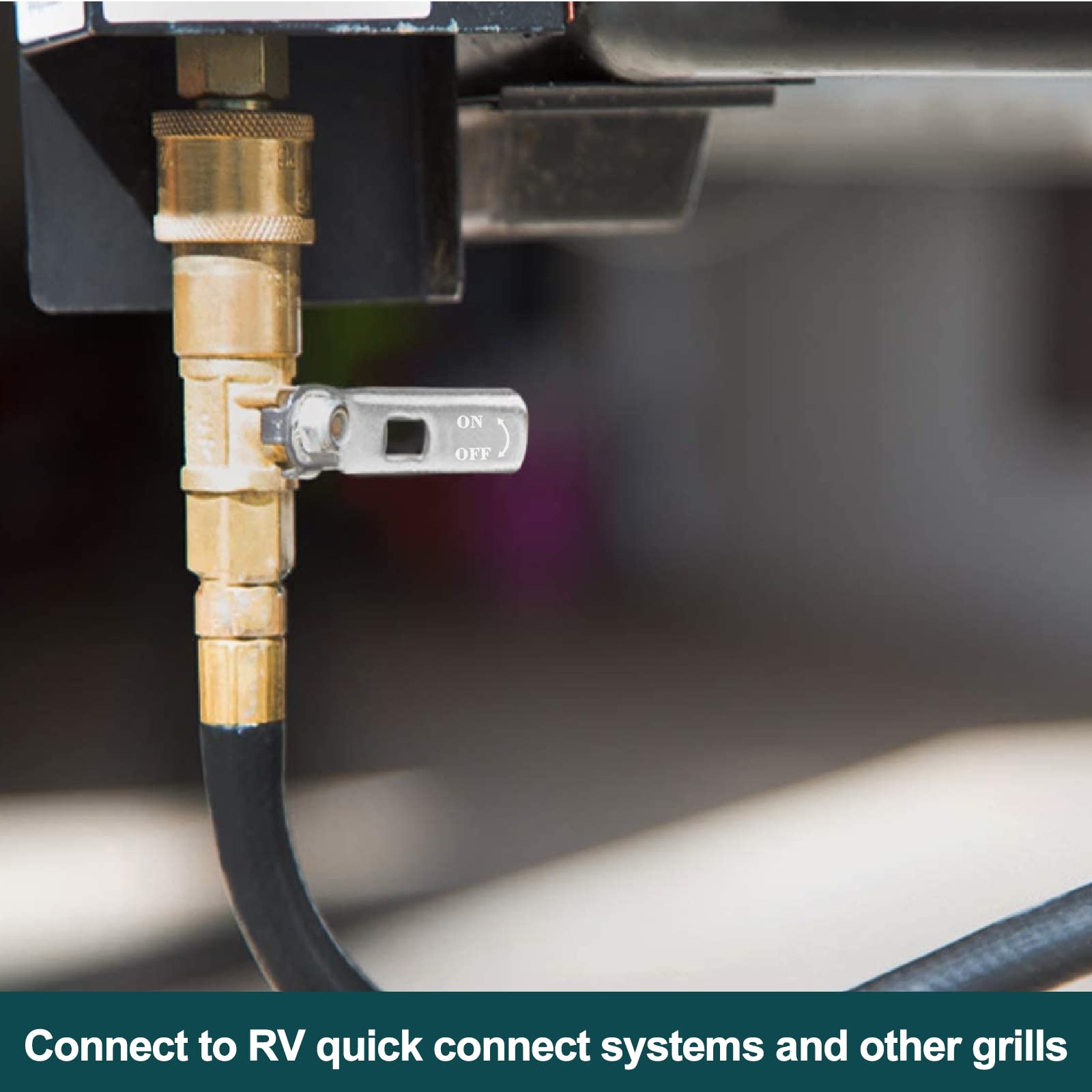 GasPro versatile fittings for RV, camping, boats, grills and other propane needs.