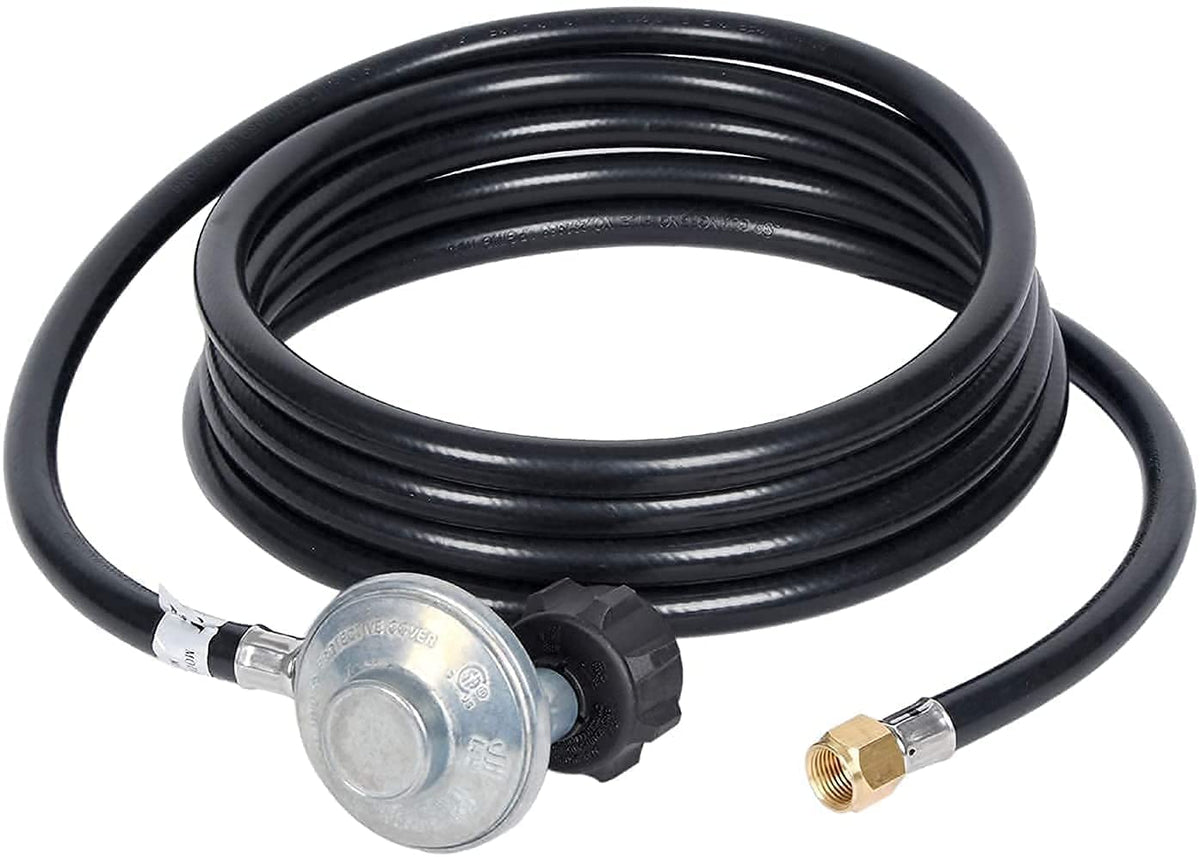 GasSaf 12ft propane hose for flexible, easy grill and heater setup