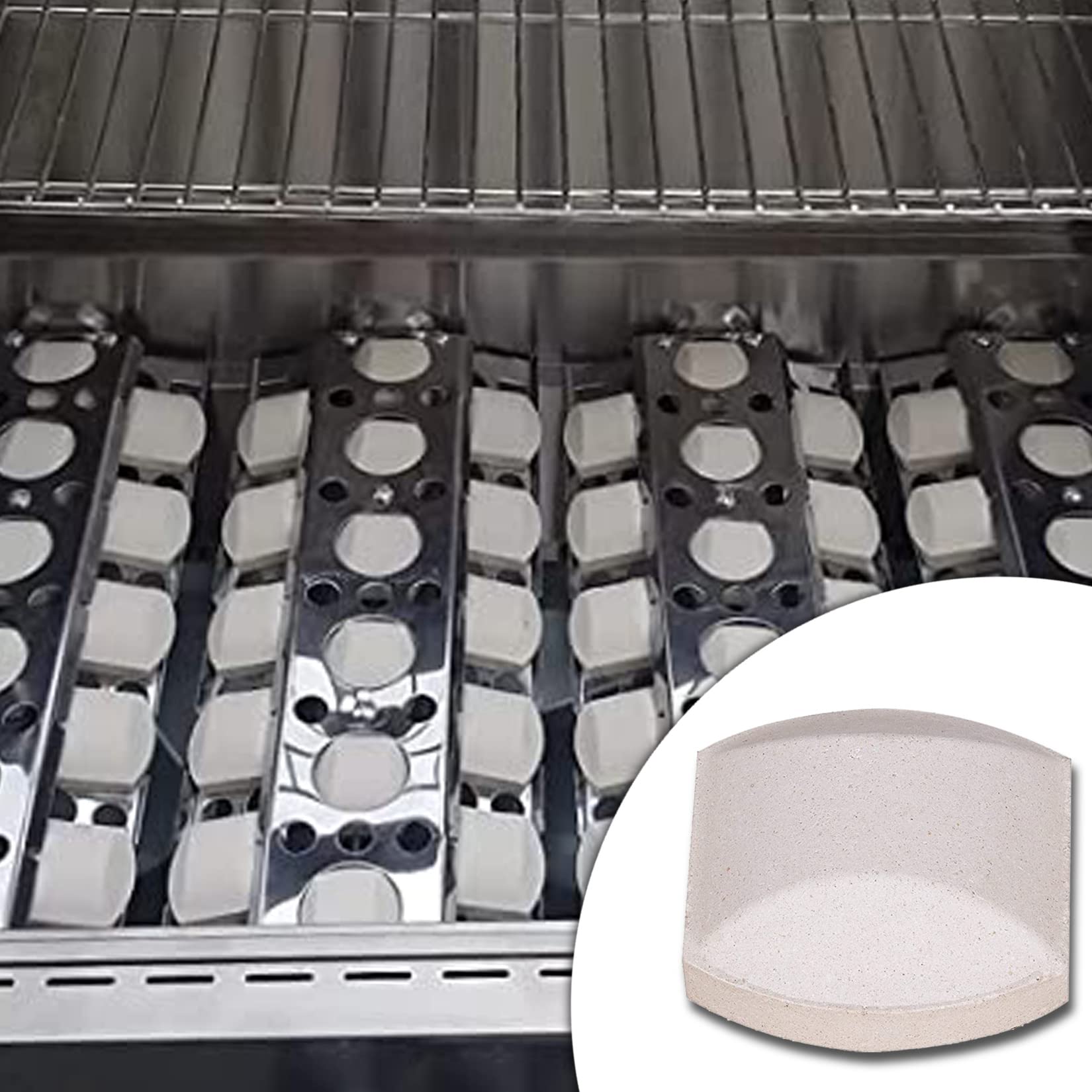 GasSaf briquettes help preserve flavors with even heating