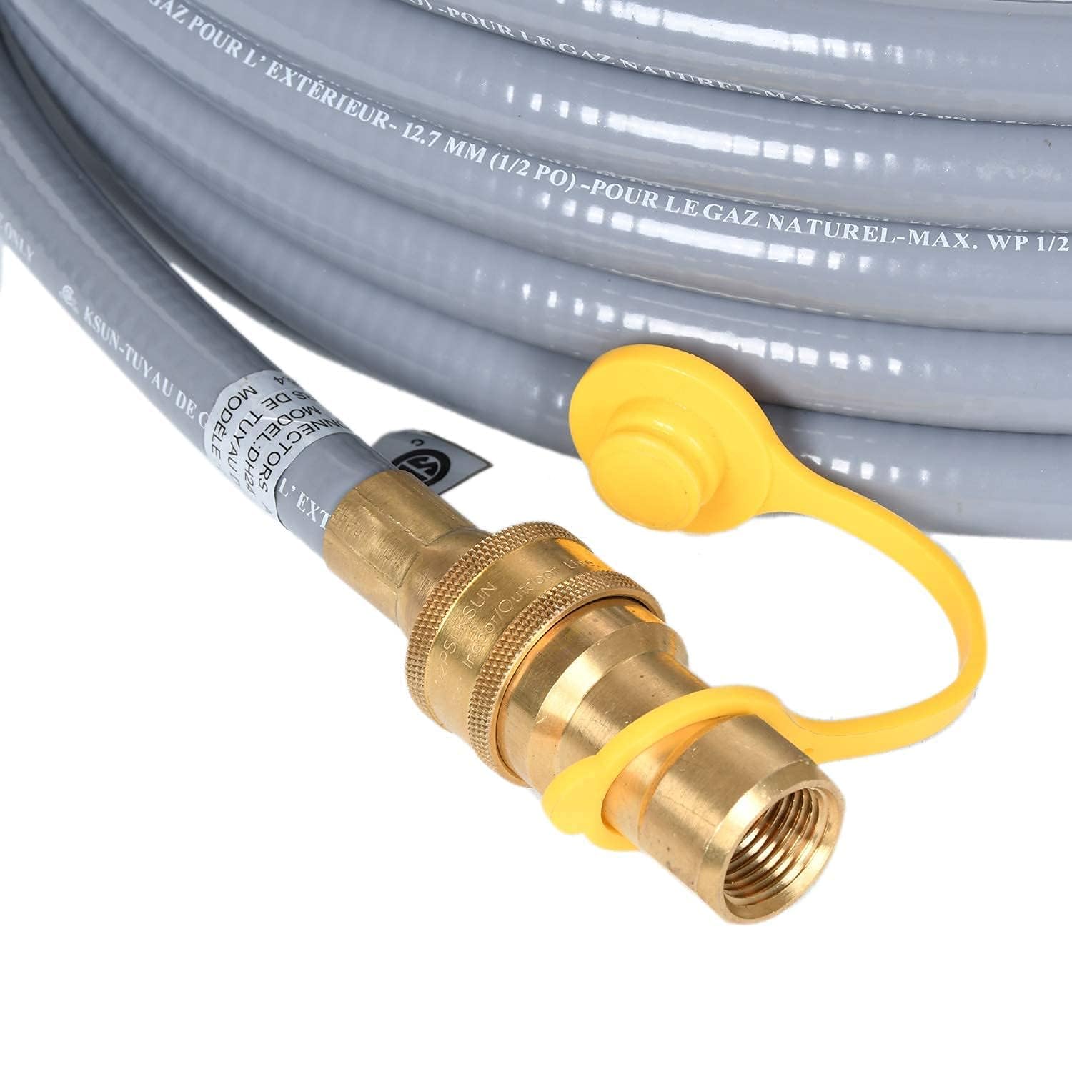 GasSaf CSA certified outdoor gas hose for safety and compliance.