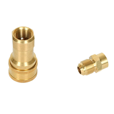 GasSaf dust cap protecting brass fittings when not in use.