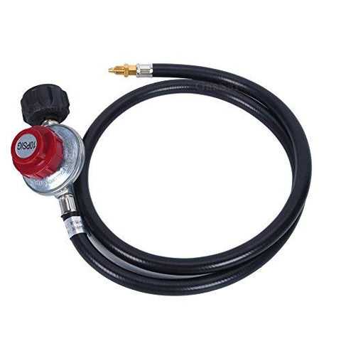 GasSaf CSA-certified regulator with excess flow protection enhances grilling safety.