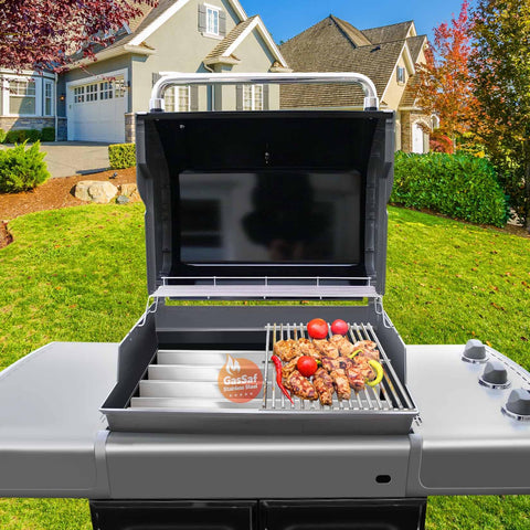 GasSaf replacement bars withstand high heat for Genesis 300 series with side-mounted controllers
