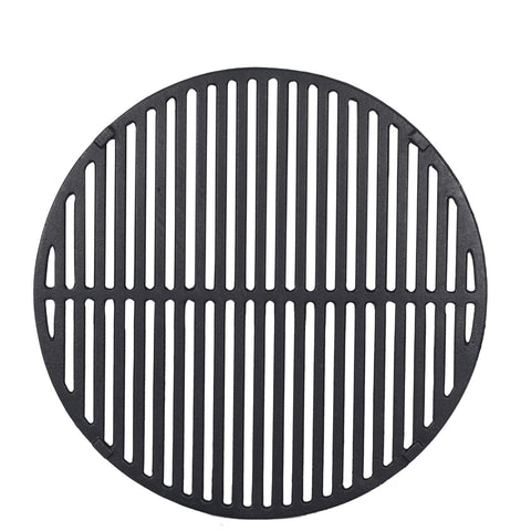 GasSaf heavy-duty cast iron grate, side detail, delivers restaurant-grade grill marks easily.