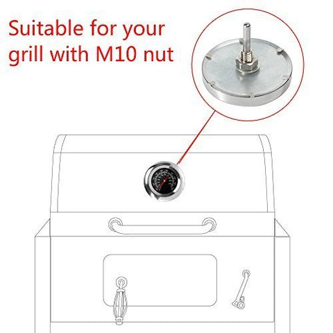 GasSaf installation on grill shows easy replacement for high heat.