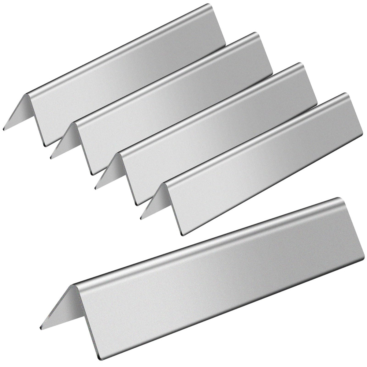 GasSaf L15.3 flavorizer bars on a Weber 7636 front-control grill for durable heat management.