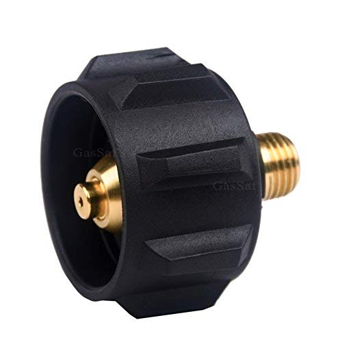 GasSaf QCC1 threaded connection highlights 1/4 inch MPT compatibility