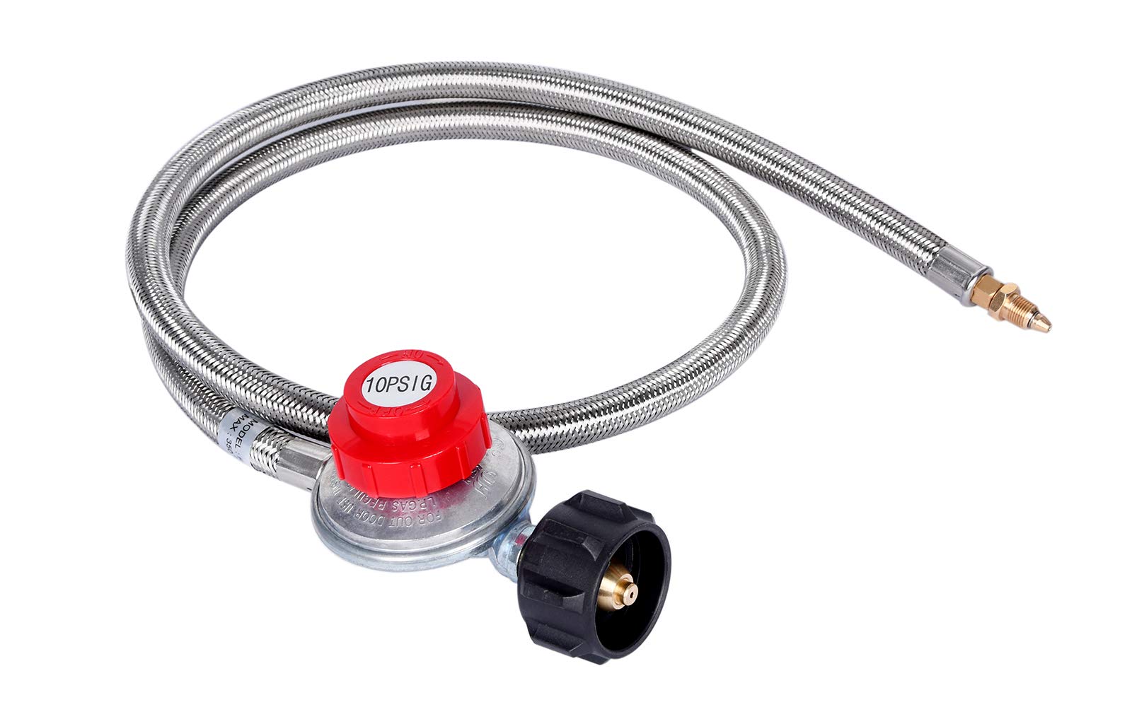 GasSaf regulator knob close up for precise flame control
