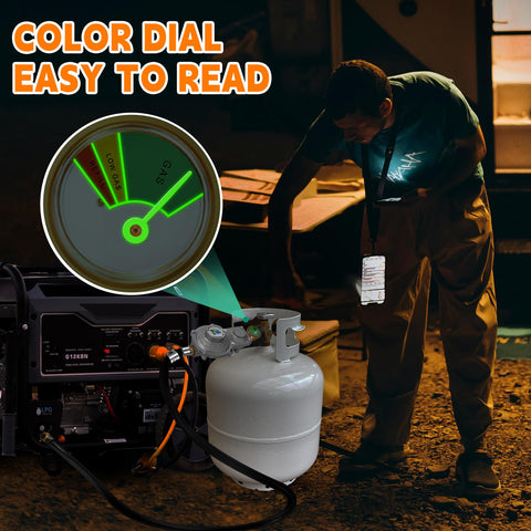 GasSaf setup for RVs and camping stoves ensures steady gas flow.