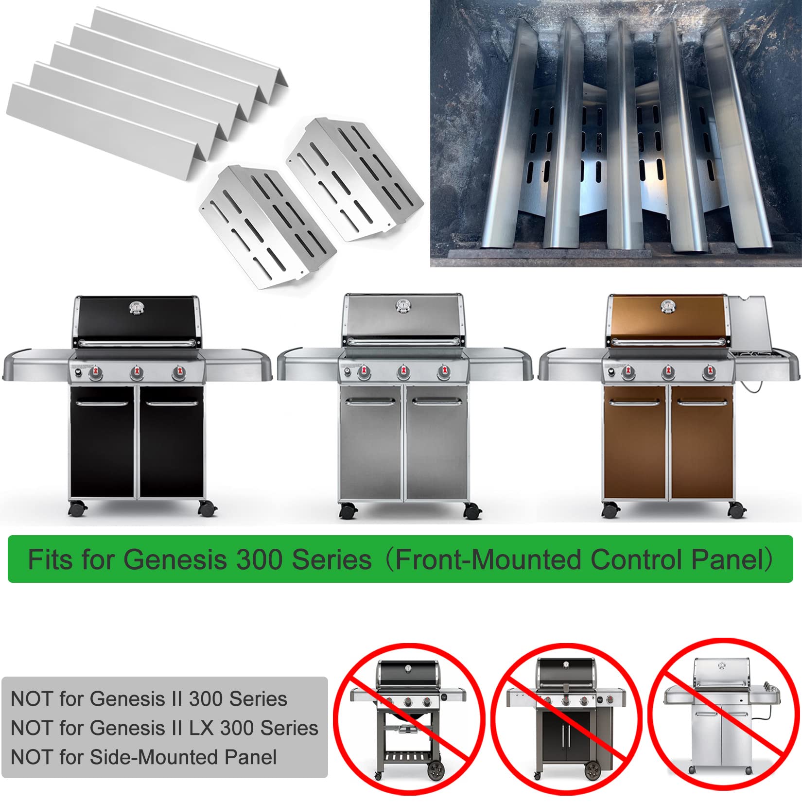 GasSaf Weber Genesis 300-series parts kit for grill renewal