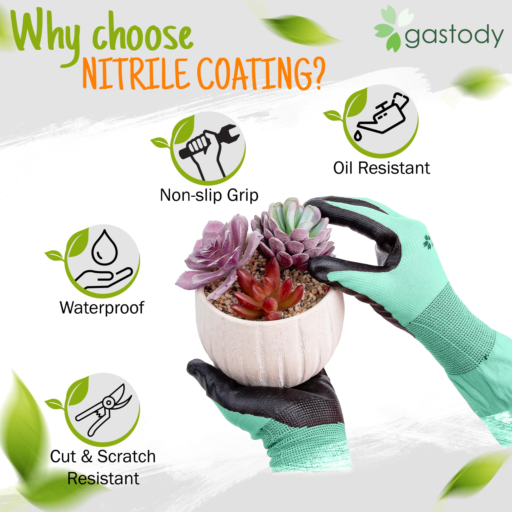 Gastody ergonomic fit and flexible design for precise trimming