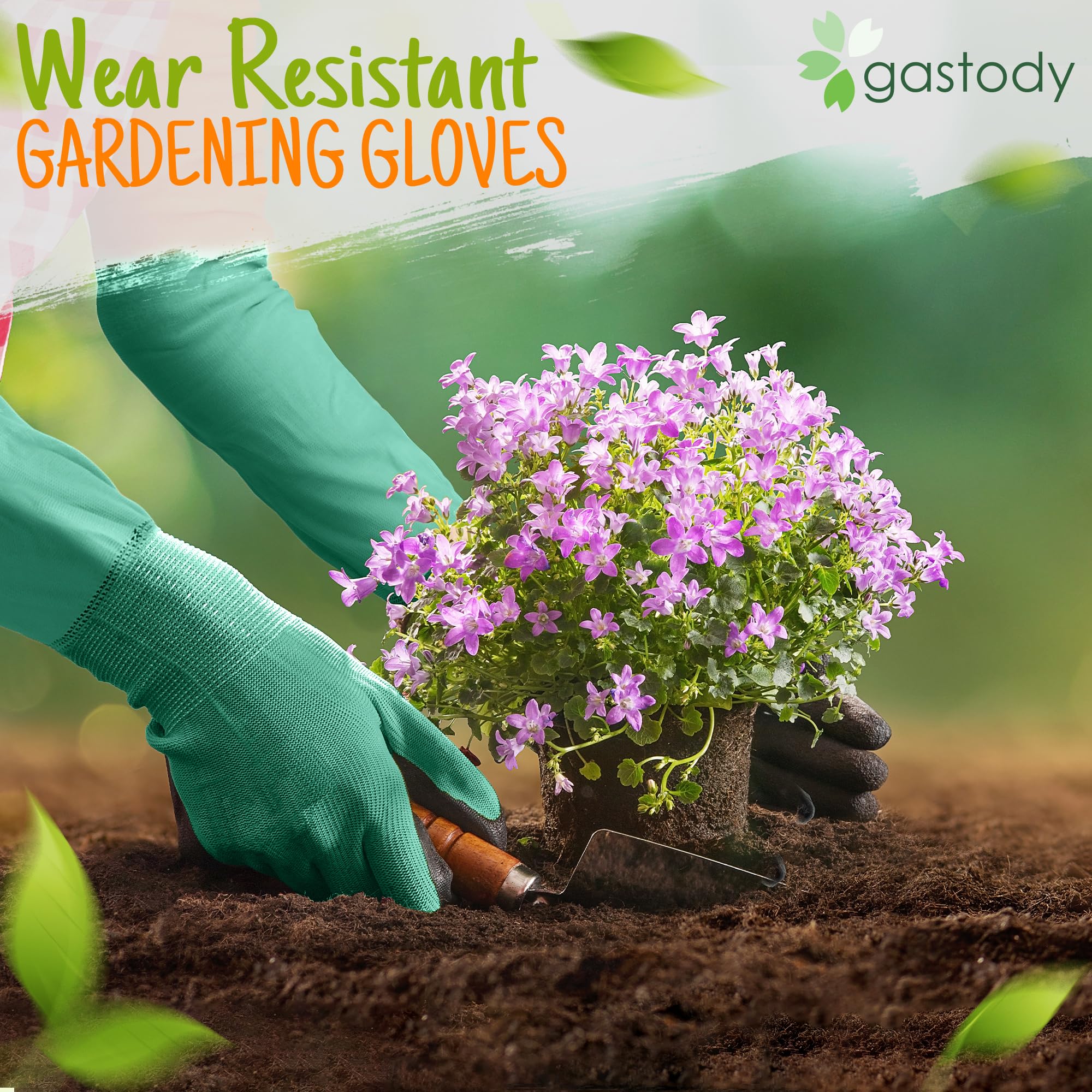 Gastody multi use gloves for gardening and yard work
