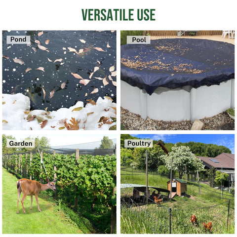 GasXpert durable HDPE material: weather resistant for year-round pond protection.