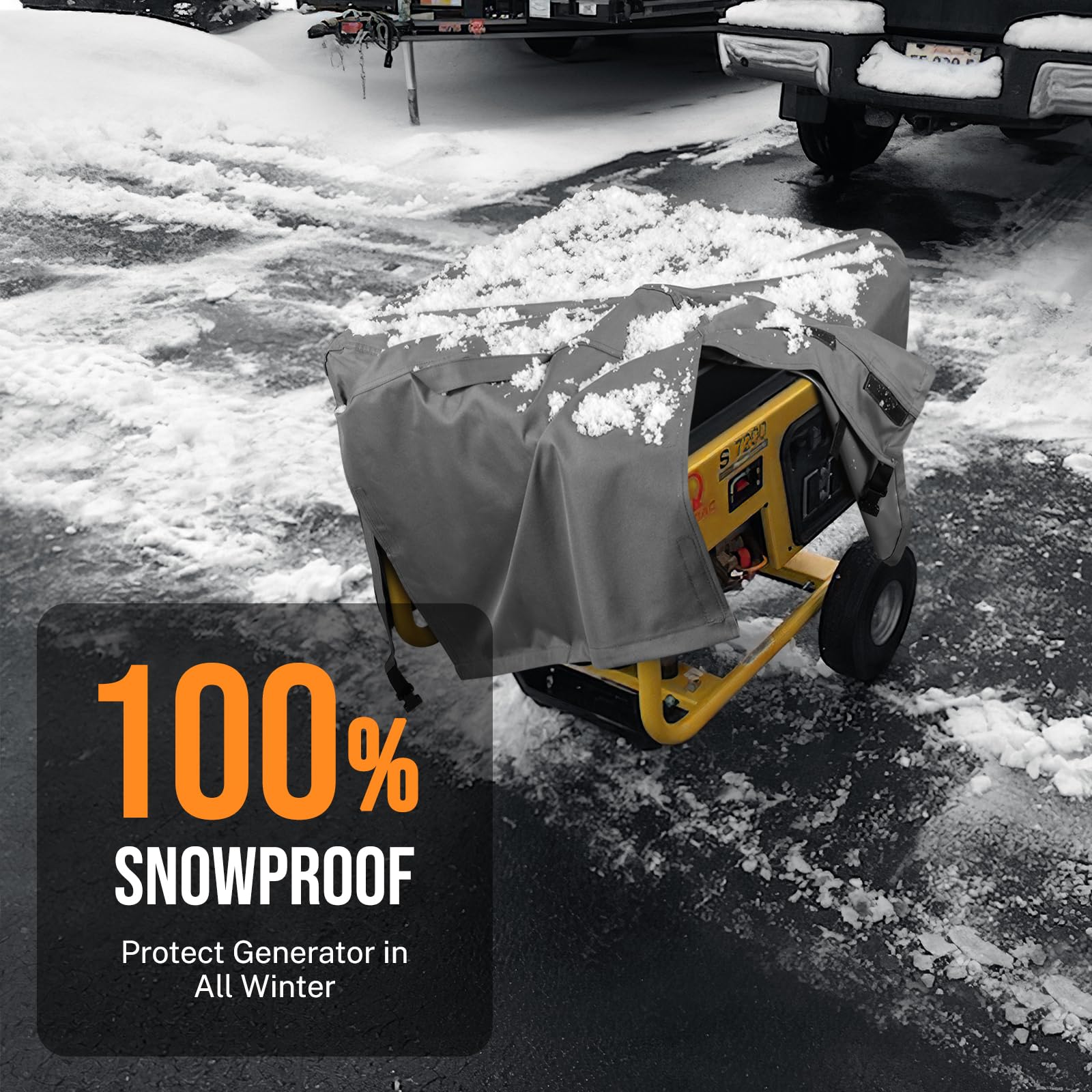 GasXpert Velcro straps enable easy securing and quick setup