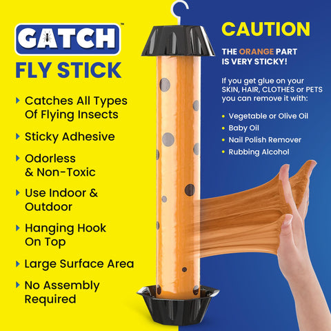 GATCH packaging showing three ready-to-deploy traps.