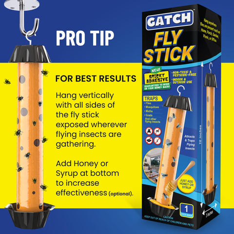 GATCH sticky surface highlighting eco-friendly insect trap.