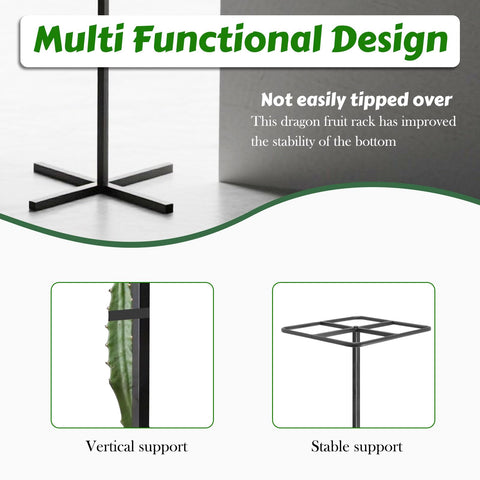 Gavinjitao dragon fruit trellis for indoor and outdoor vertical gardening.