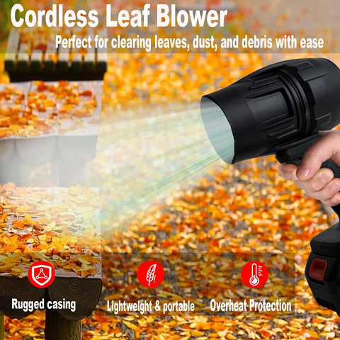 Gawonaa blower delivers 260CFM airflow for debris on patios