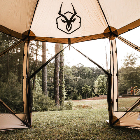 Gazelle Tents G6 waterproof shell and UV50+ protection for sun or rain