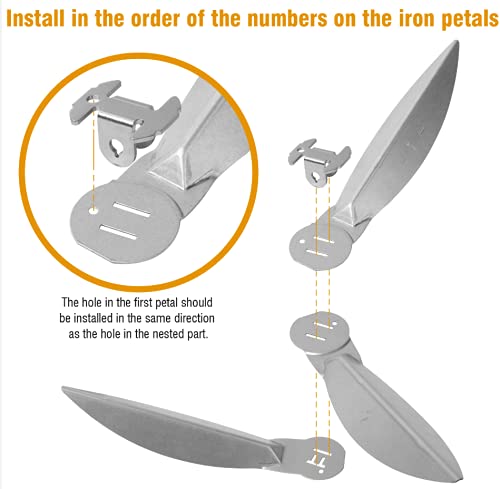 GazyGrill hardware set ready for quick installation