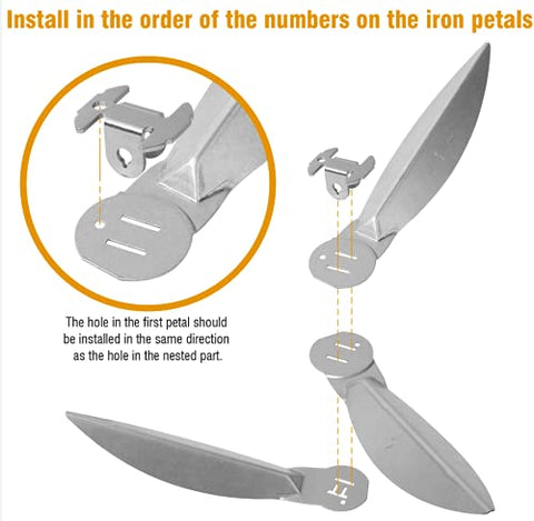 GazyGrill hardware set ready for quick installation