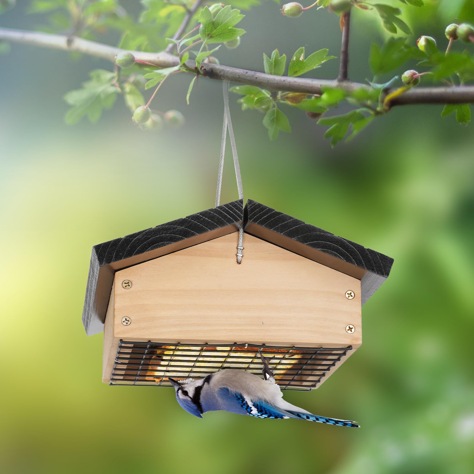 Gbekery Outdoor Hanging Design for simple installation on decks or trees.