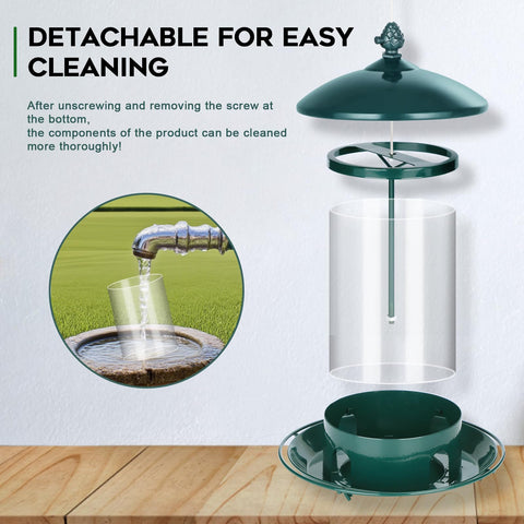 Gbekery wide-mouth refill makes filling quick and easy