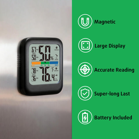 G.CATACC 28-inch LCD screen for clear readings from any angle.