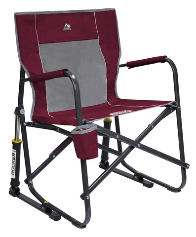 GCI Outdoor Freestyle Rocker demonstrates quick setup with Eazy-Fold technology