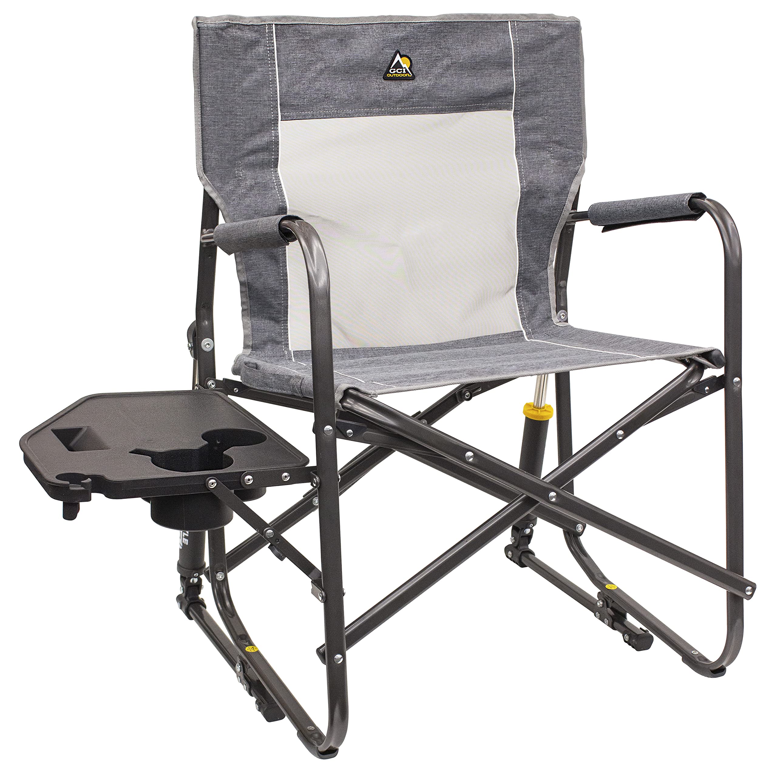 GCI Outdoor Freestyle Rocker with side table for campfire chats