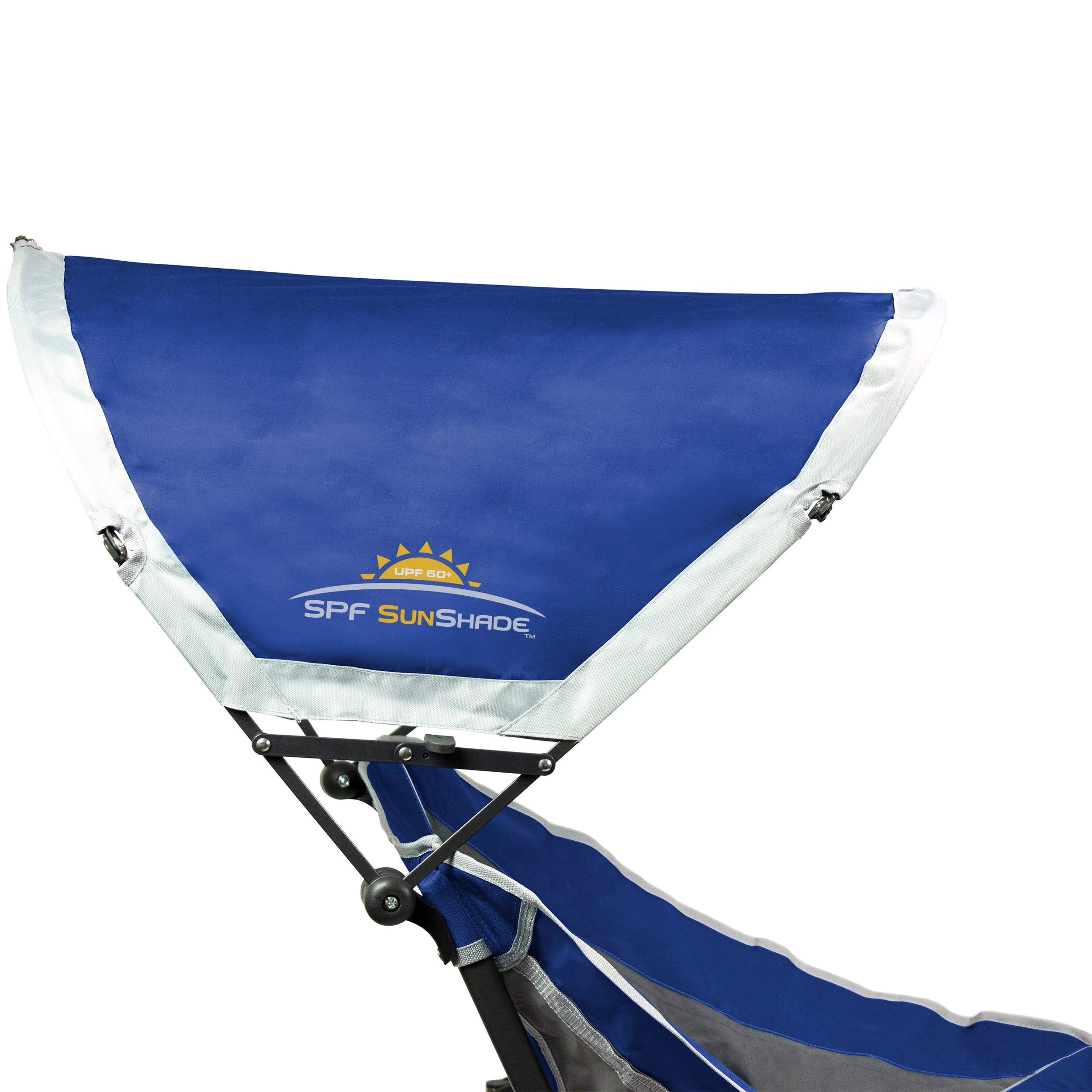 GCI Outdoor Pod Rocker shows side pocket and beverage holder for essentials.