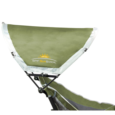 GCI Outdoor Pod Rocker emphasizes Spring Action Rocking Technology for smooth movement.