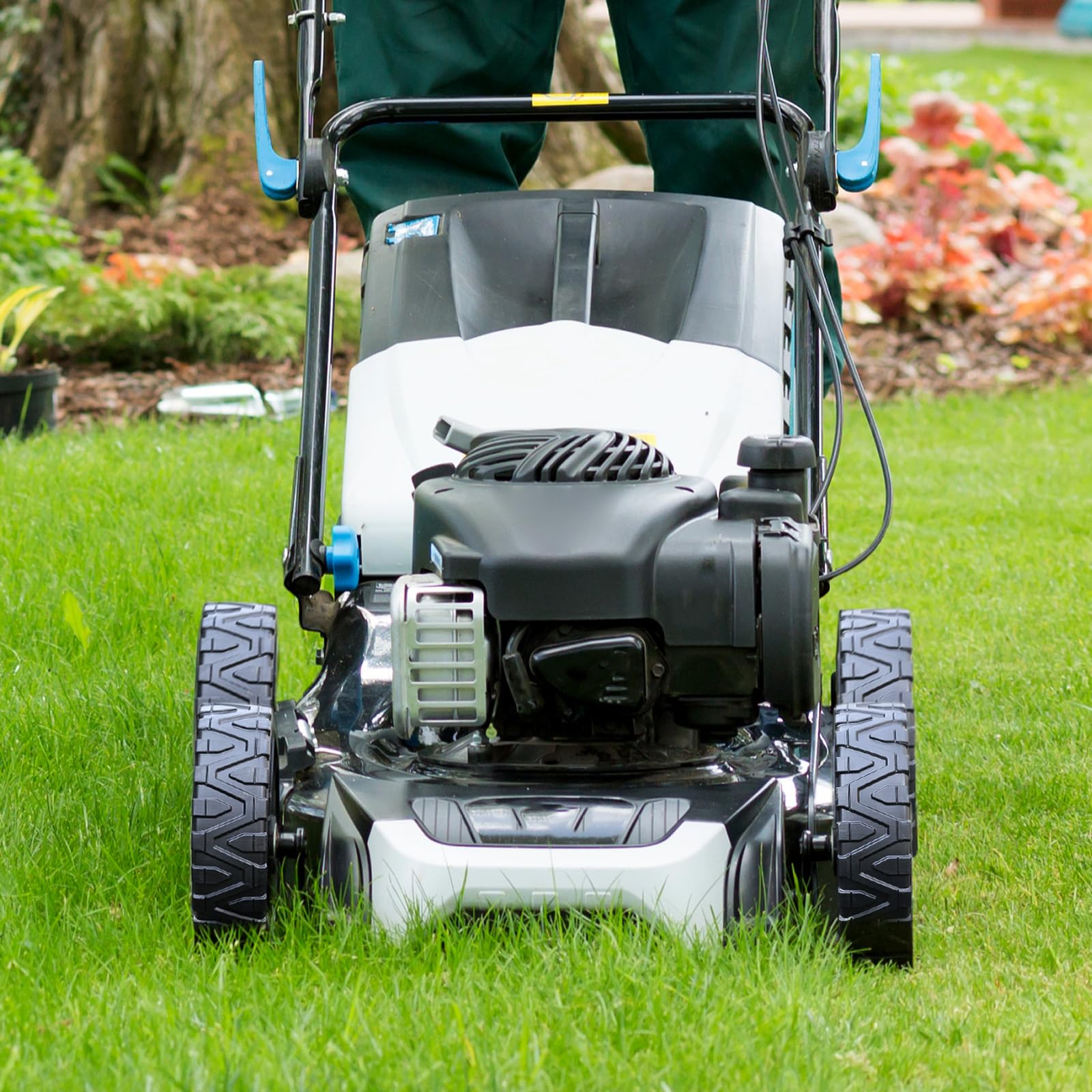 GICOOL durable 8in wheel designed for long-lasting performance in gardens.