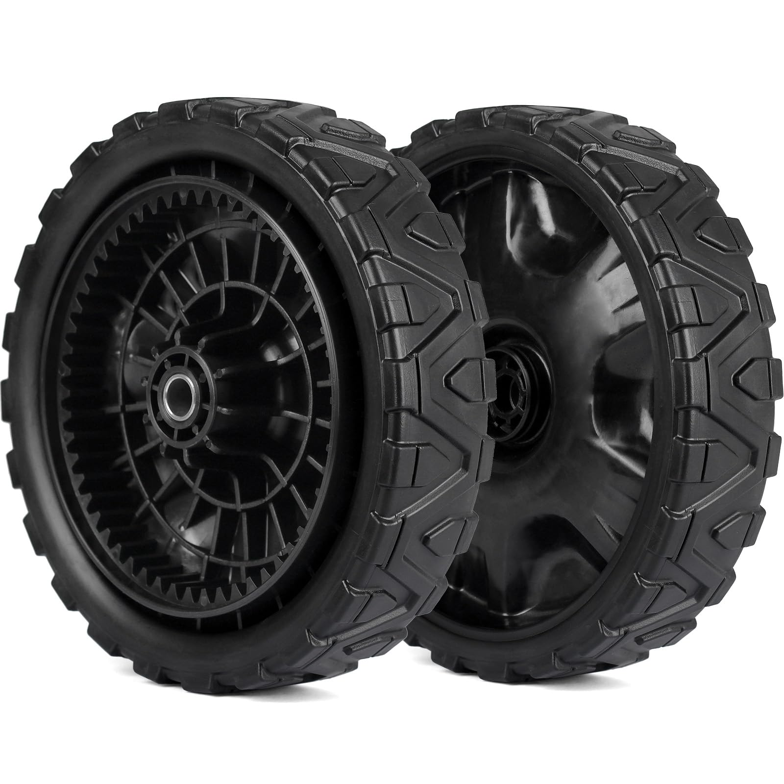 GICOOL 634-05040 lawn mower wheel 8in for easier lawn maintenance.