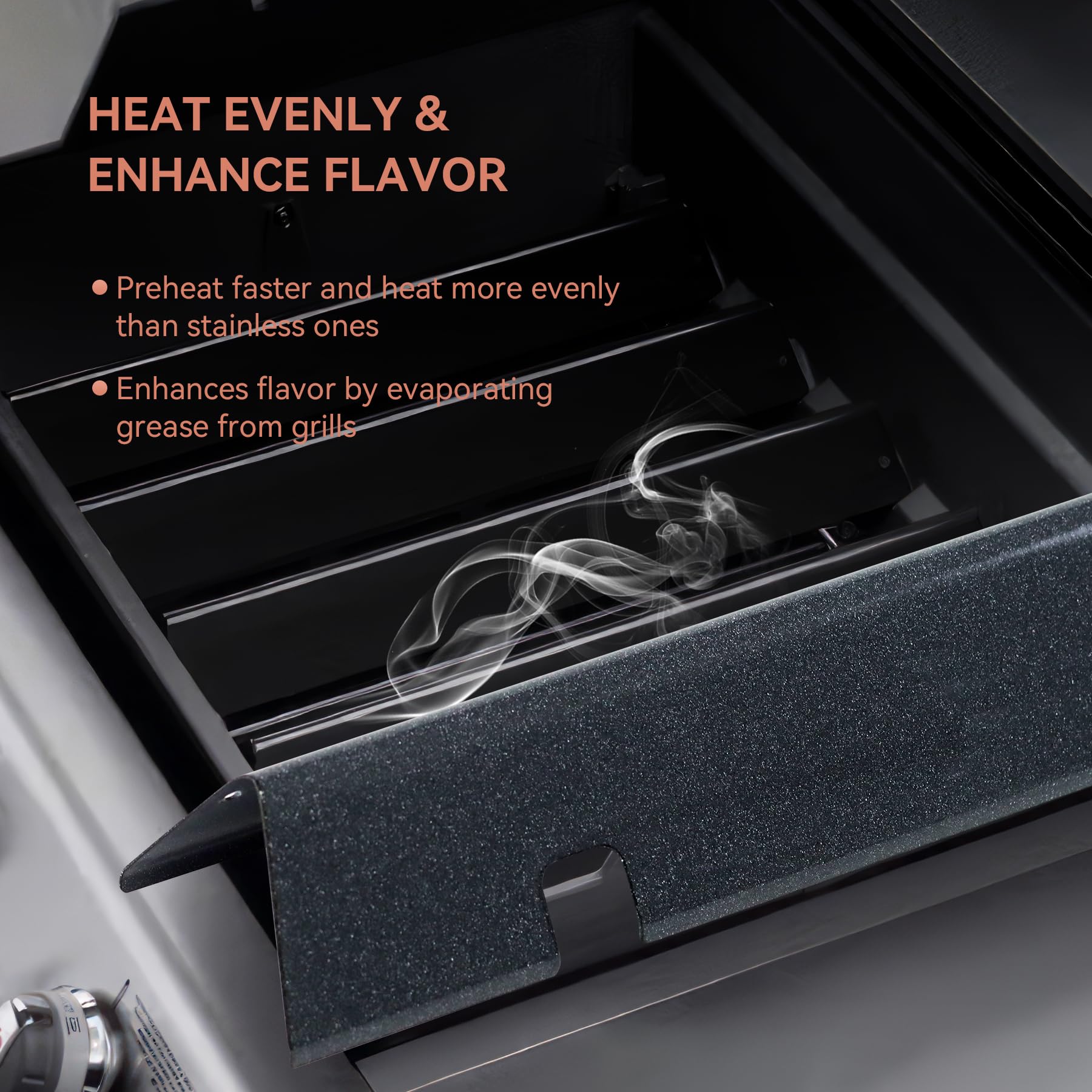Gcostar 7636 fitment diagram shows Weber Spirit II compatibility and replacement parts