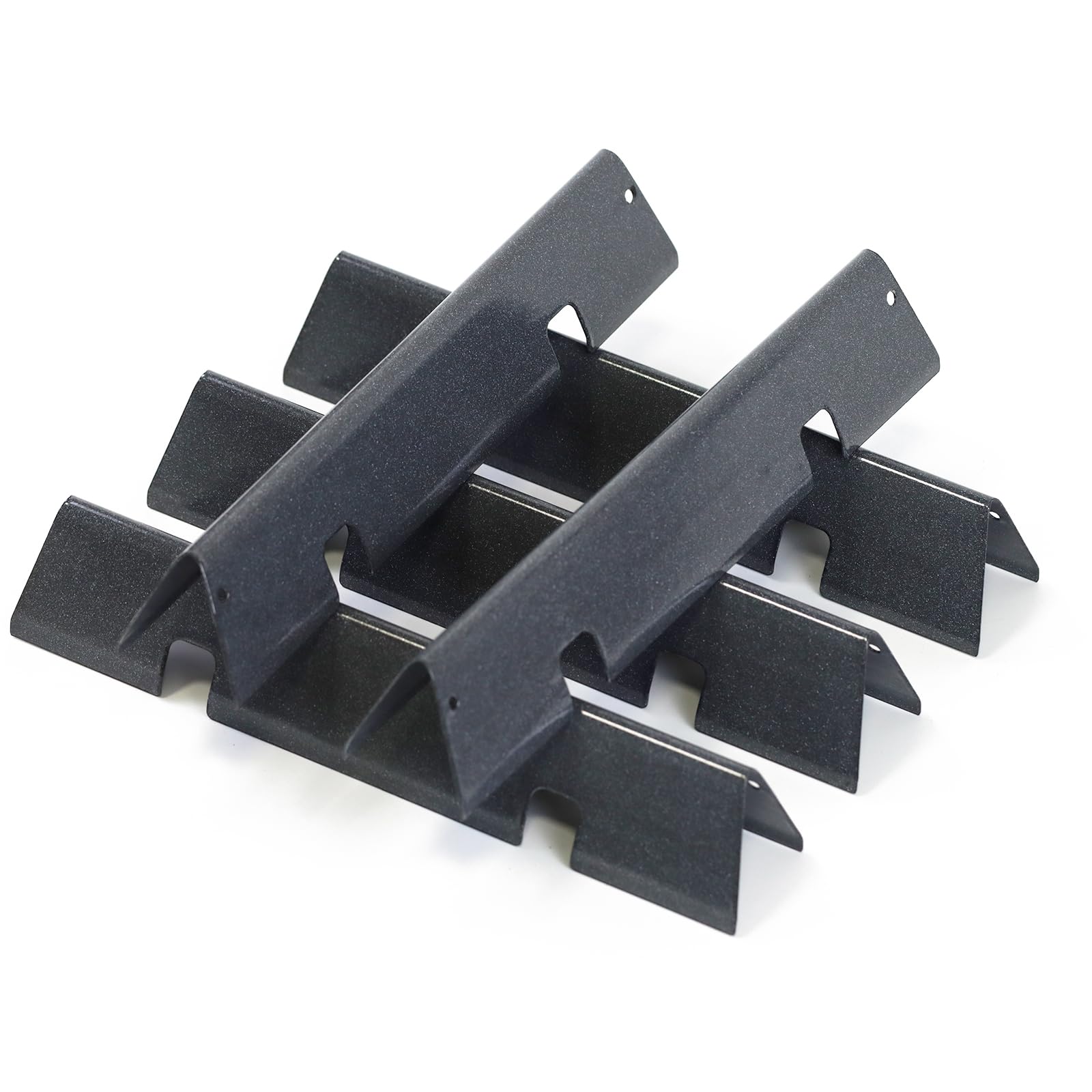 Gcostar 7636 flavorizer bars, front-control close-up promote even heat on Weber Spirit grills