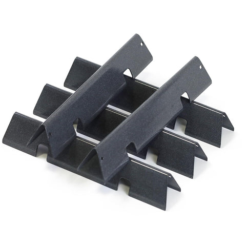 Gcostar 7636 flavorizer bars, front-control close-up promote even heat on Weber Spirit grills