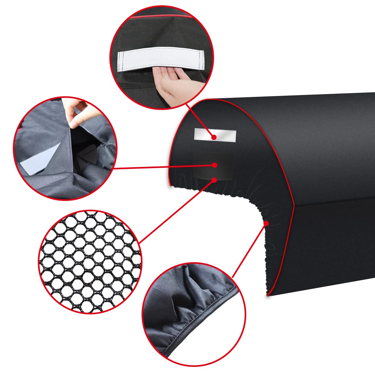 Gcostar Bull Lonestar Select grill cover provides secure fit and year-round protection.