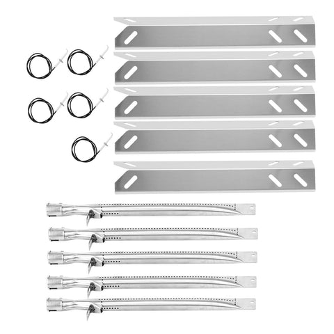 Gcostar Cuisinart GAS9556AS burner set for even heat and reliable ignition.