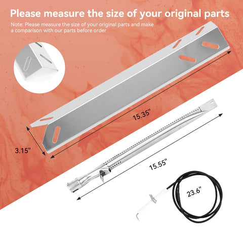 Gcostar Cuisinart GAS9556AS heat plates provide durable, easy-to-clean surfaces.