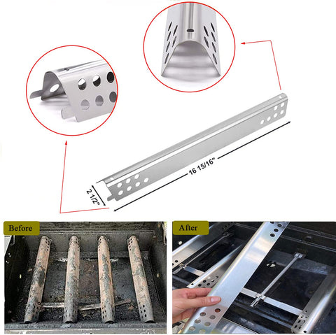 Gcostar adjustable crossover tubes fit multiple models and reduce hot spots.