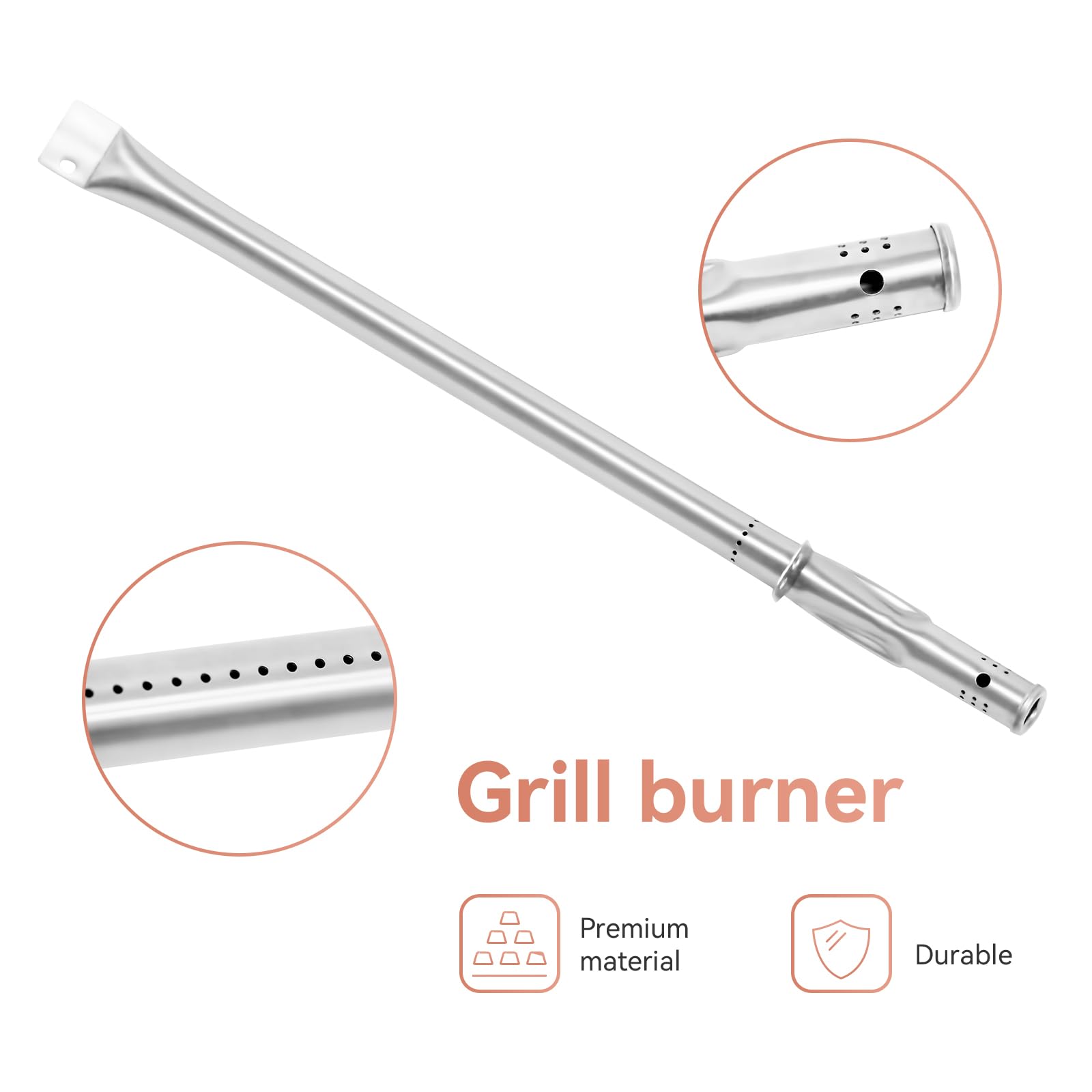 Gcostar grill flavor bars shield burners and promote even cooking on Pit Boss Memphis Ultimate.