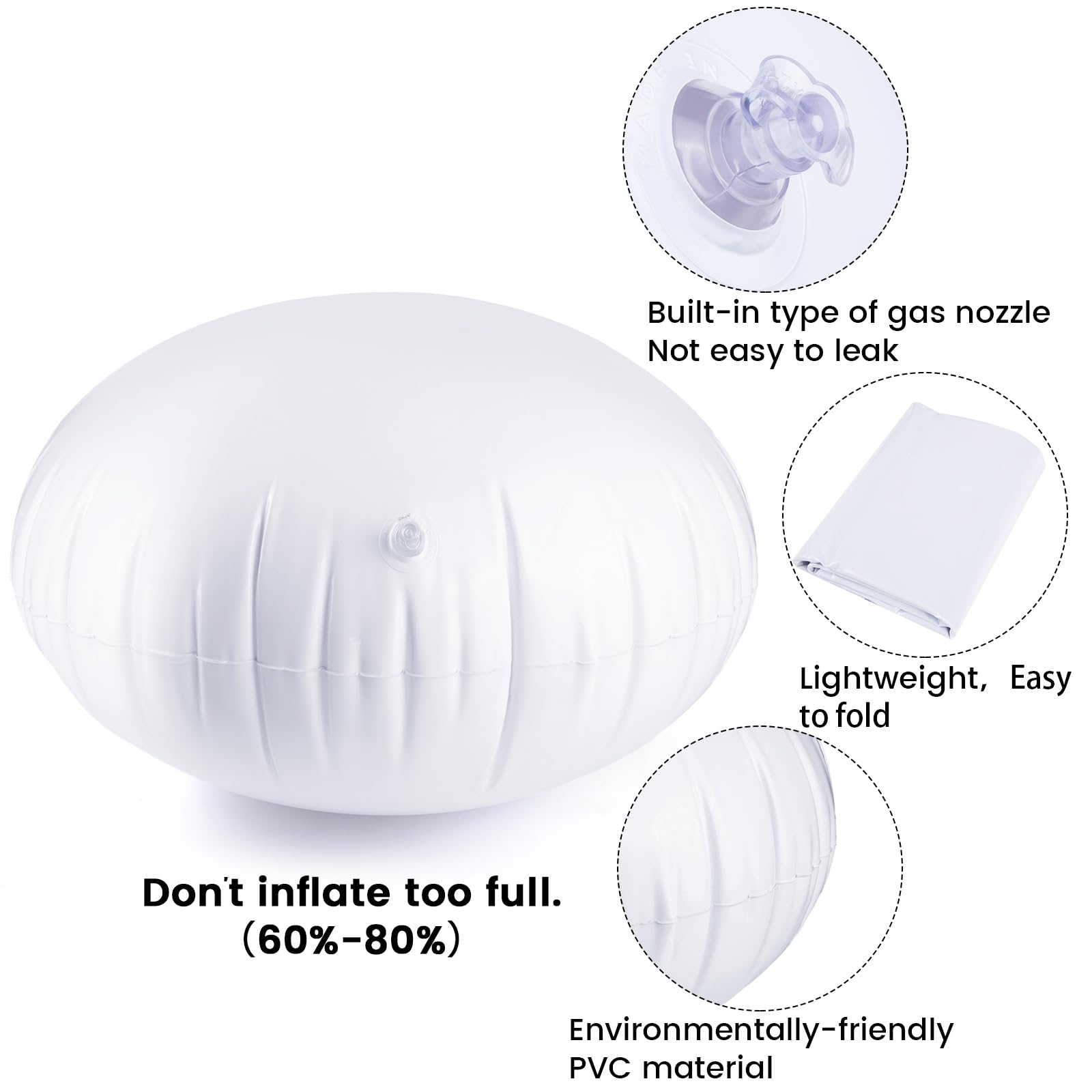 GCTWFYK 70 cm universal size cushions fit most pods