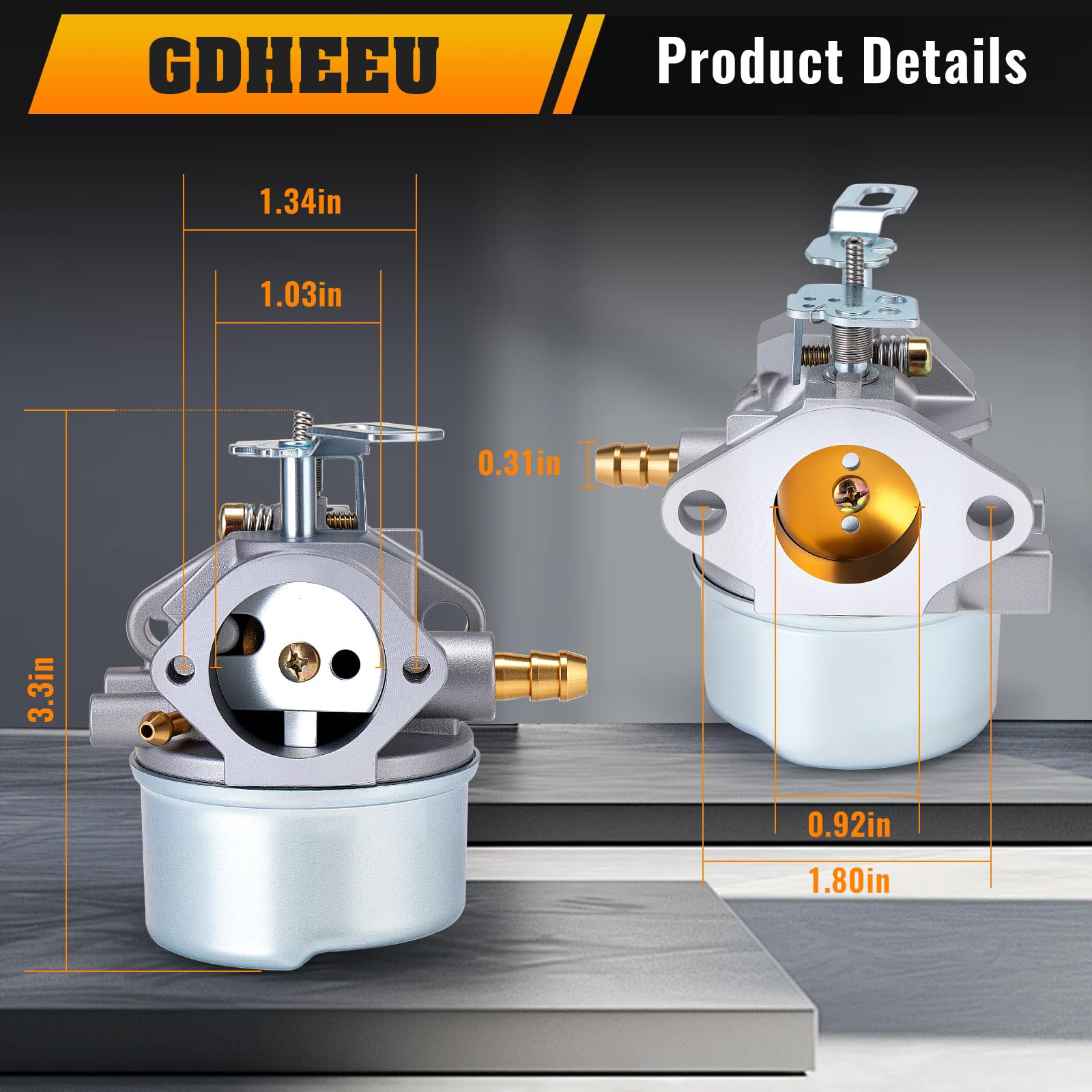 GDHEEU nano-coated aluminum body resists ethanol and weathering