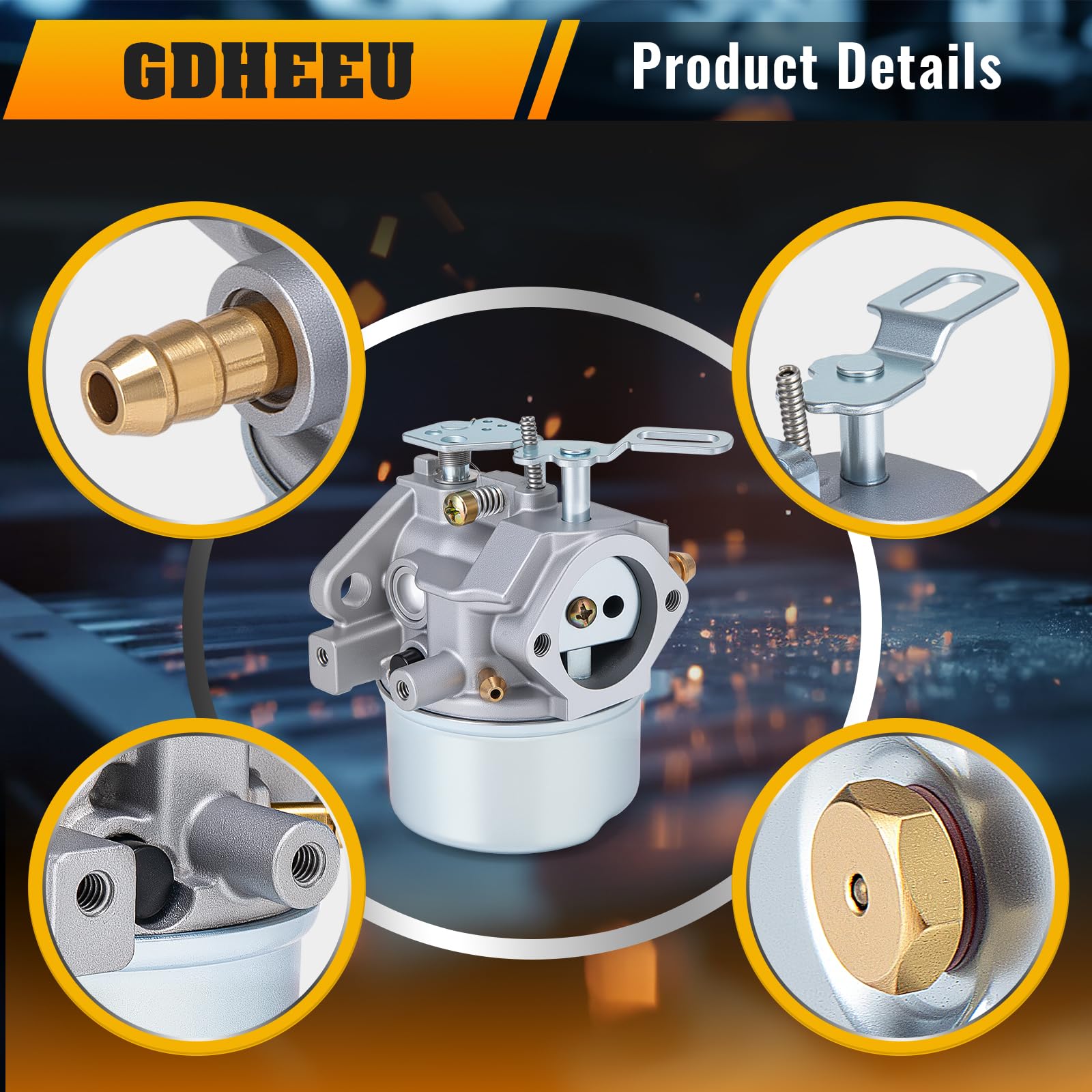GDHEEU primer bulb and fuel lines for smooth priming